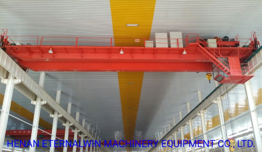 Hoist Wire Conductor Wireless Remote Control Double Beam Overhead Crane Rotating Trolley 20 Ton 120 Ton Price